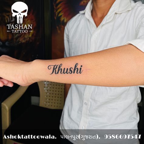 TashanTattoo
AshokTattooWala
S.20. Tirupati plaza
Opp. New bus stand
Near gd modi collage
Palanpur (gujrat)
9586697547
9687533310 Khushi Name Art, Khushi Name Tattoo, Khushi Tattoo, Heart Tattoos With Names, Tattoos With Names, Guru Nanak Photo, Couple Tattoos Love, Letter Tattoo, S Letter Images