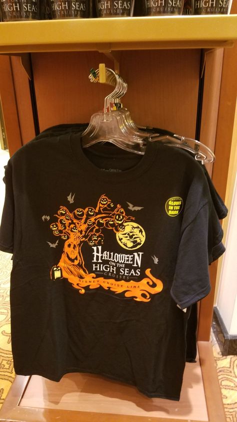 New Halloween on the High Seas Merchandise Showing up on Disney Cruise Line Halloween On The High Seas, Halloween Time At Disneyland, Personalized Tee Shirts, Disney Wish, Disney Items, Halloween Time, Cruise Line, Disney Cruise Line, Disney Merchandise