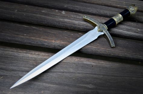 13-5-KING-ARTHUR-MEDIEVAL-Historical-SHORT-SWORD-DAGGER-Scabbard-w-SHEATH Eldritch Knight, Arcane Trickster, Medieval Swords, Push Dagger, Costume Armour, Elemental Powers, Swords Medieval, Pretty Rocks, King Arthur