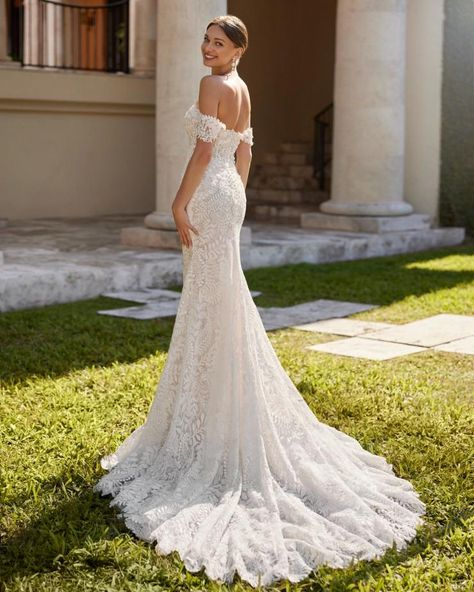 Rosa Clara | The White Collection Bridal - ENCANTO | The White Collection Bridal UK Encanto Dress, Rosa Clara Wedding Dress, Rosa Clara Wedding Dresses, White Bridal Dresses, Duchess Satin, Designer Bridal Gowns, Mermaid Wedding, Bridal Collection, Dream Dress