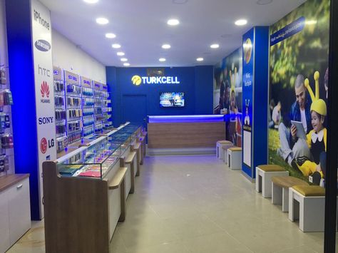 Store Counter Design, Mobile Shop Design, Crockery Unit Design, Cell Phone Store, Electrical Shop, Store Shelves Design, Mobile Phone Shops, Store Counter, Phone Store