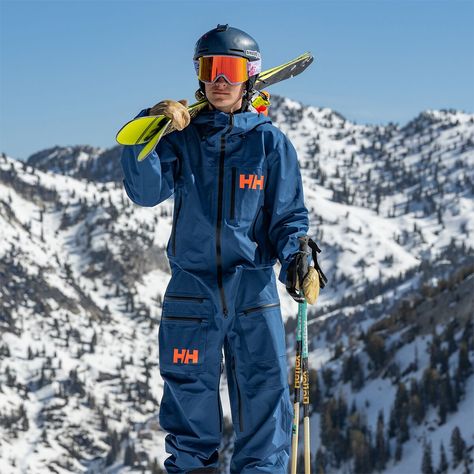 Buy the Helly Hansen Ullr Chugach Infinity Powder Suit - Men's online or shop all Clothing from Backcountry.com. Men’s Ski Outfits 2023, Helly Hansen Ski Outfit, Puma X Helly Hansen Jacket, Helly Hansen Puffer Jacket, Technical Waterproof Skiing Outerwear, Helly Hansen, Mens Suits, Mens Outfits, Clothes