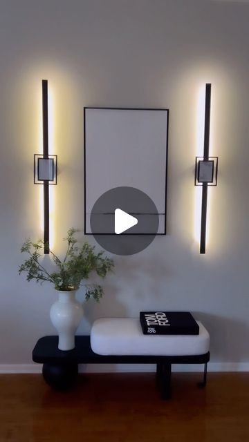 Diy Led Corner Light, Diy Wall Lamp Ideas, Diy Wall Light Fixtures, Diy Wall Lights Ideas, Diy Sconces Ideas, Diy Wall Light, Battery Wall Lights, Diy Wall Sconces, Wall Sconces Diy