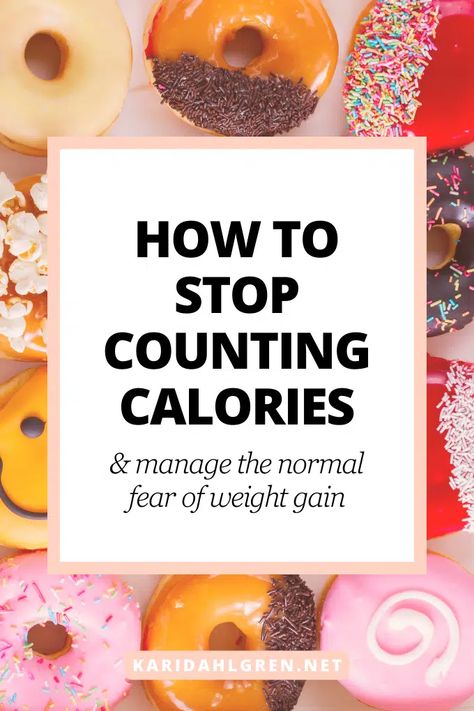 How to Stop Counting Calories & Feel Normal Around Food How To Count Calories For Beginners, Counting Calories For Beginners, Stop Counting Calories, What’s A Calorie Deficit, Counting Calories, Health And Wellness Coach, Diet Culture, Mayo Clinic, Calorie Counting