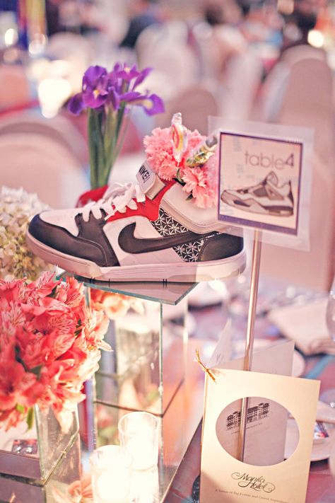 Sneaker Themed Wedding in The Philippines: JQ & Barbie · Rock n Roll Bride Wedding In The Philippines, Ball Theme Party, Sneaker Ball, Sweet 16 Themes, Ball Birthday Parties, Gala Party, Hip Hop Party, Ball Birthday, 13th Birthday Parties