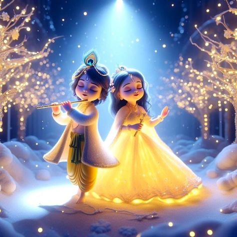 Baby Radha Krishna, Baby Radha Krishna Images, Kanha Ji Images, Little Kanha Ji Images, Cute Pics For Dp, Animation Camera, Cute Love Photos, Pictures Of Shiva, Cartoon Love Photo