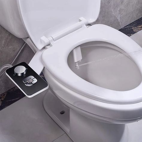 Bidet Toilet Attachment, Toto Washlet, Bidet Attachment, Bidet Bathroom, Bidet Sprayer, Small Sink, Toilet Design, Bidet Toilet, Bidet Toilet Seat