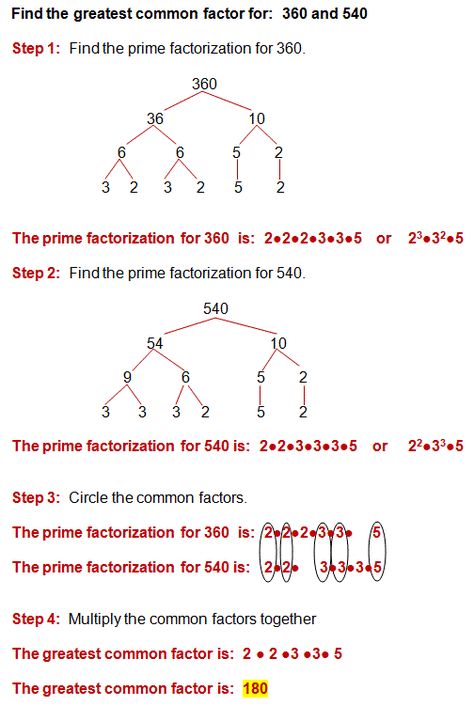 Prime Factorization Worksheet, Prime Factors, Factor Trees, Maths Tricks, Math Hacks, Maths Worksheet, Prime Factorization, 4th Grade Math Worksheets, Number Theory