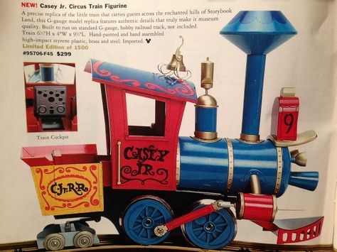 Casey Jr. Circus Train Figurine, runs on G-gauge track, Disney Catalog Train Concept Art, Train Animation, Wood Trains, Train Mural, Night Interior, Train Painting, Tractor Farming, Shrinky Dink Crafts, Train Projects