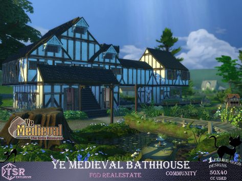 The Sims 4 Lots, Los Sims, Ts4 Cc, Sims Mods, Bath House, The Sims Resource, Sims Resource, Gamer Girl, The Sims