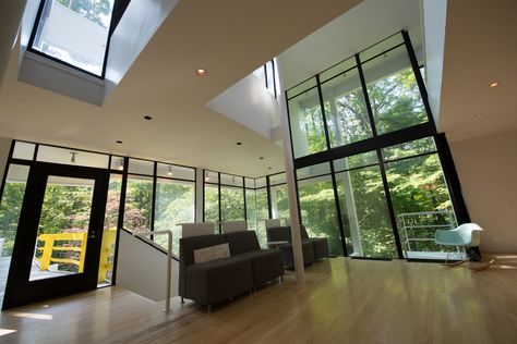 Photo 4 of 12 in Hanselmann House by Dwell from At $265K, Michael Graves’s First Commission Is a Bargain - Dwell Hanselmann House, Architect Magazine, Michael Graves, Light Hardwood, Light Hardwood Floors, Famous Architects, Solar Installation, House Modern, Design Remodel