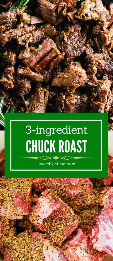 Chuck Roast Recipes Oven, Best Chuck Roast Recipe, Boneless Chuck Roast Recipes, Chuck Roast Recipe Oven, Beef Chunks Recipes, Beef Chuck Steak Recipes, Roast Beef Recipes Oven, Beef Chuck Recipes, Chuck Roast Crock Pot Recipes