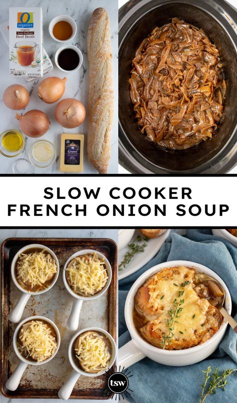 Onion Soup Crockpot, French Onion Soup Recipe Slow Cooker, Best French Onion Soup Recipe, The Best French Onion Soup, Slow Cooker French Onion Soup, Crockpot French Onion Soup, Homemade French Onion Soup, Best French Onion Soup, French Soup