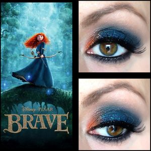 Beauty Trends Princess Eye Makeup, Merida Makeup, Disney Princess Eyes, Disney Eye, Disney Eye Makeup, Disney Inspired Makeup, Disney Princess Makeup, Disney Eyes, Make Carnaval