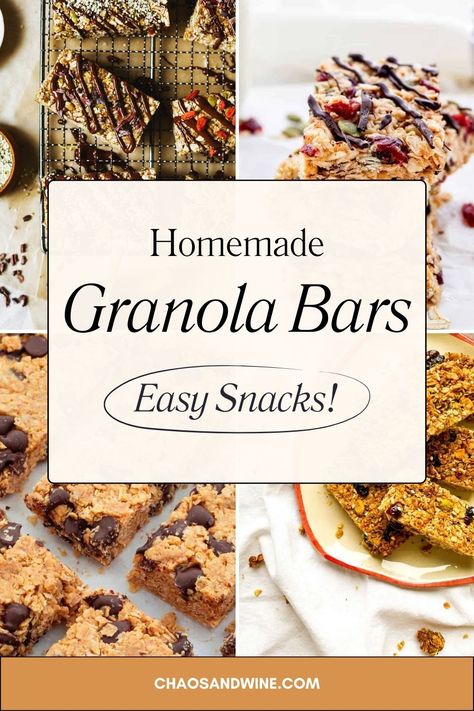 Ever dreamt of making your own granola bars but weren't sure where to start? Look no further! With our 9 Homemade Granola Bar Recipes, you'll not only save money, but you'll also indulge in a world of healthy, mouth-watering treats that will keep you fueled and satisfied. From fruity and flavorful to crunchy and nutty, we've got your cravings covered. It's time for you to dive into the world of homemade goodness and become your own granola bar guru! Baby Granola Bar Recipe, Gronala Bars, Granola Bars Homemade, Granola Bar Recipes, Homemade Granola Bar, Chewy Granola Bars Homemade, Homemade Granola Bar Recipe, Homemade Bars, Granola Bar Recipe