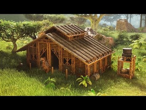 ARK: Survival Ascended | Equus Stables with Water Tower | Build Tutorial - YouTube Ark Survival Ascended Base Ideas, Ark Ascended Base Ideas, Ark Survival Ascended Builds, Ark Ascended Build, Ark Ascended Base, Ark Survival Ascended, Ark Survival Evolved Bases Ideas, Ark House Ideas, Ark Survival Evolved Tips