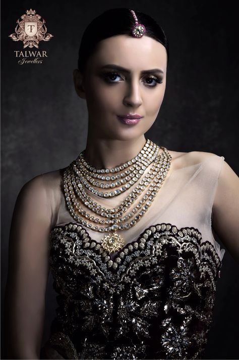 Polki jewellery exclusively available at Talwar Jewellers Chandigarh Talwar Jewellers, Polki Jewellery, Chandigarh, Indian Jewelry, Statement Necklace, India