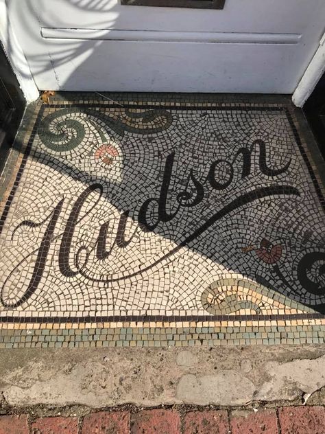 Front Door Mosaic, Mosaic Front Door Step, Entryway Mosaic Tile, Mosaic Entryway Floor, Mosaic Doorstep, Mosaic Porch, Mosaic Entryway, Custom Mosaic Tile, Timeless Interior