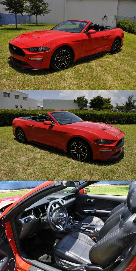 Pink Mustang, Bugatti Centodieci, Ford Mustang 2015, Red Mustang, Cool Truck Accessories, Roadster Car, Mustang 2015, Mclaren Cars, Aesthetic Cool