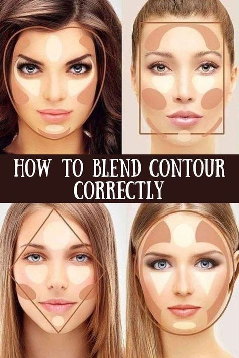 Blend Contour, Face Contouring Makeup, Thick Eyeliner, How To Contour, Dark Eye Makeup, Natural Make Up Looks, Natural Make Up, Make Up Looks, Face Contouring