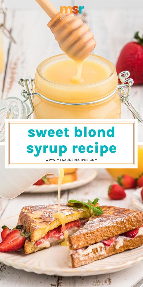 Vanilla Sauce For Waffles, French Toast Sauce, Butter Syrup Recipe Easy, White Syrup For Pancakes, Homemade Syrups For Pancakes, Vanilla Syrup For Pancakes, Caramel Pancake Syrup, Syrup For French Toast, Homemade Syrup For Pancakes