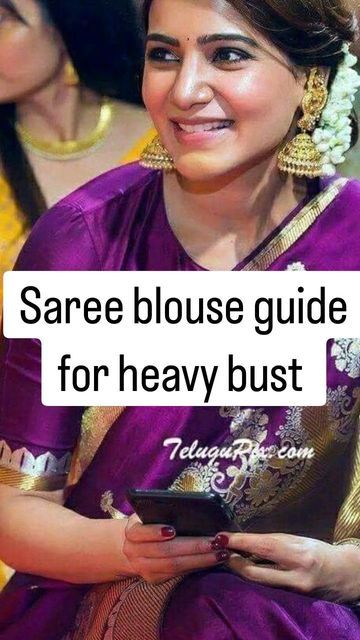 Indian Blouses For Heavy Bust, Blouse Designs Latest For Heavy Breast, Blouse For Broad Shoulder Women, Blouses For Heavy Bust, Blouse For Plus Size Women Saree, Blouse Designs For Heavy Breast, Blouse For Heavy Bust, Blouse Guide, Plus Size Saree Look