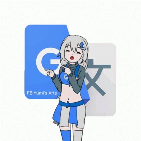 Google Translate Chan Yumis Arts GIF - Google Translate Chan Yumis Arts GTC - Discover & Share GIFs Google Translate Icon, Translate Icon, Social Media Art, App Anime, Icon Gif, Cartoon As Anime, Anime Version, Love Myself, Google Translate