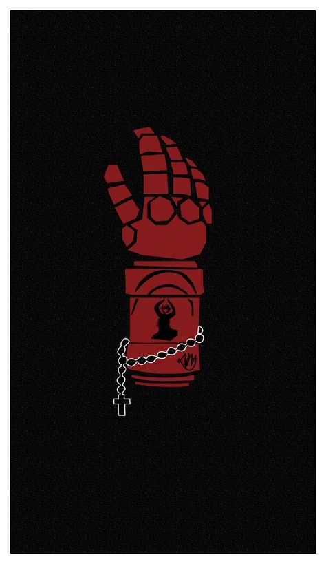 Hellboy Wallpaper Iphone, Hellboy Wallpaper, Hellboy 1, Flannel Ideas, Hellboy 2004, Hellboy Comic, Hellboy Tattoo, Horror Wallpaper, Hellboy Art