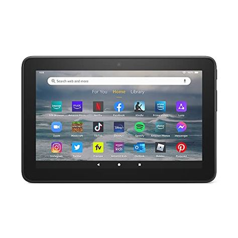 Big Library, Tablet Amazon, Fire Tablet, Amazon Devices, Audible Books, Popular Apps, Amazon Fire, Watching Videos, Apple Ipad Mini