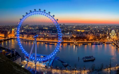 Quirky Facts About the London Eye, Which Turns 15 This Year | The Coca-Cola London Eye, also known as the Millennium Wheel, was once the world’s tallest Ferris wheel. To celebrate its fifteenth birthday, we share fun facts about the U.K. landmark. London Tourist, The London Eye, Things To Do In London, London Hotels, London Bridge, Tower Of London, London Eye, Best Places To Travel, London Travel