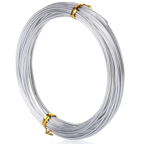 Amazon.com: Mr. Pen- Aluminum Wire, 1.5 mm, 32.5 Feet, 1 Roll, Craft Wire, Metal Wire, Armature Wire, Crafting Wire, Bendable Wire, Wire for Crafts, Sculpting Wire, Doll Armature, Flexible Wire, Modeling Wire : Arts, Crafts & Sewing Doll Armature, Wire Doll, Roll Craft, Crafting Wire, Wire Armature, Pen Craft, Wire Diy, Stone Wrapping, Metal Engraving