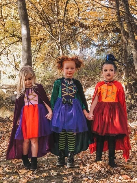 Sanderson Sisters Costumes Diy, Mary Sanderson Costume, Winifred Sanderson Costume, Sanderson Sisters Costumes, Hocus Pocus Halloween Costumes, Sarah Sanderson Costume, Hermanas Sanderson, Hocus Pocus Costume, Sister Costumes