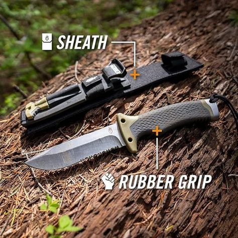 €21,20 Gerber Knives, Doomsday Survival, Fire Starter, Camping Tools, Disaster Preparedness, Knife Sheath, Camping Essentials, Fixed Blade Knife, Fire Tv Stick