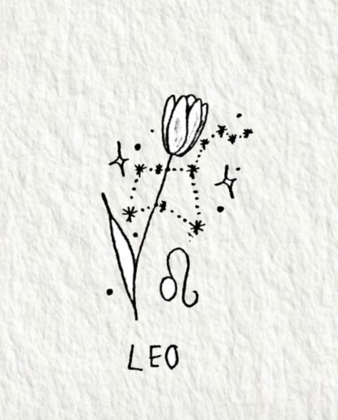 Leo Dainty Tattoo, Leo Astrology Tattoo Minimalist, Dainty Astrology Tattoo, Aesthetic Leo Tattoo, Leo Zodiac Tattoos For Women Unique, Leo Glyph Tattoo, Aries Leo Tattoo, Leo Zodiac Art Tattoo Ideas, Leo Zodiac Sign Tattoos