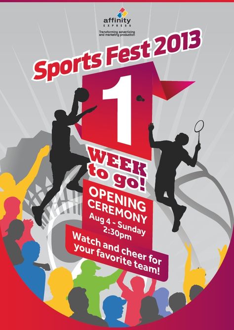 Affinity Express, Philippines Inc. Sports Fest 2013 Sports Fest Poster, Sport Event Poster Design, Sports Pubmat, Event Poster Design Ideas, Fest Poster Design, Sports Event Poster, Sport Event Poster, Event Graphic Design, Pubmats Ideas