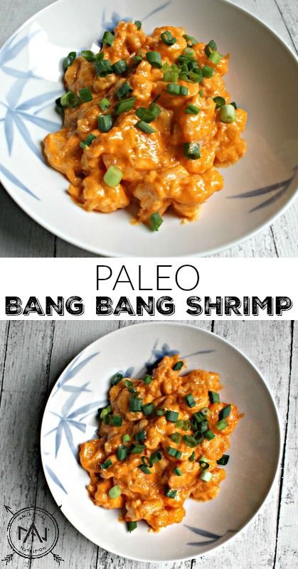 Paleo Bang Bang Shrimp - No cornstarch, no sketchy ingredients and no heart attack inducing vegetable oils. Shrimp Paleo, Shrimp Healthy, Meat Entrees, Ancestral Nutrition, Recipes Seafood, Bang Bang Shrimp, Paleo Life, Paleo Lifestyle, Paleo Lunch