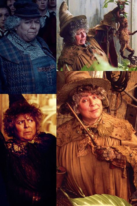 Professor Sprout Costume, Teacher Halloween Costume Ideas, Up Movie Night, Altered Moments, Harry Potter Inspired Decor, Huffle Puff, Professor Sprout, Wizard Outfit, Hogwarts Teachers