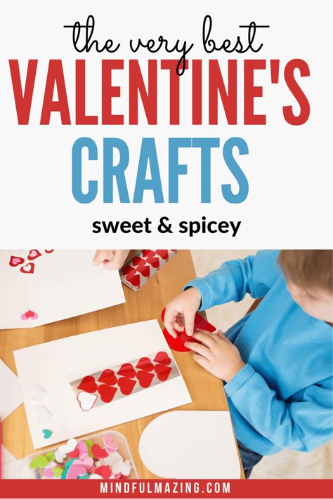 10 of the best Valentine's Day Crafts For Kids that are easy to make and super fun. These Valentine's Day activities for kids are perfect for home or for your next Valentine's day classroom party. Add one or more of these adorable crafts to your holiday crafting to-do list! #valentinesdaycraftsforkids #valentinesdaycraftsDIY #Valentinesdaycraftstomake Craft Ideas For Valentines Day, Game Day Quotes, Valentine Bingo, Simple Craft Ideas, Valentine's Day Crafts, Kid Friendly Crafts, Valentine's Day Crafts For Kids, Friends Valentines, Valentines Day Activities