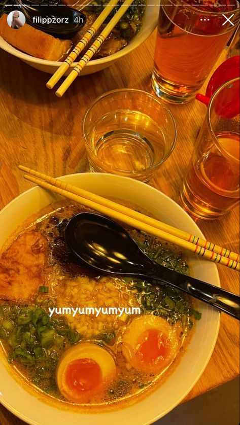 Ramen Instagram Story, Food Captions, Instagram My Story, Ideas For Instagram Photos, Pretty Food, Asian Recipes, A Food, Diner, Ramen