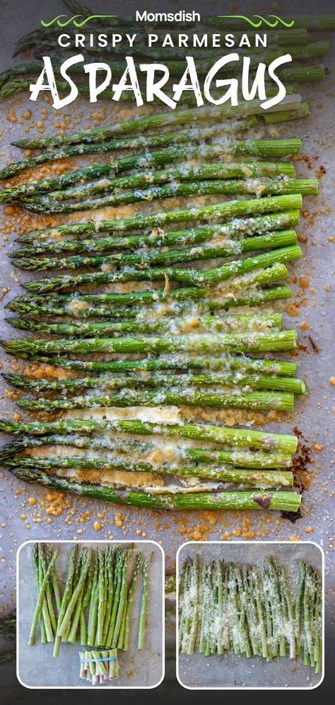 Parmesan Lemon Asparagus, Cooked Asparagus In The Oven, Crispy Parmesan Asparagus, Oven Roasted Asparagus Parmesan, Garlic Parmesan Asparagus Baked, Asparagus Recipes Parmesan, Oven Baked Asparagus Parmesan, Parmesan Crusted Asparagus Baked, Best Asparagus Recipe Ovens