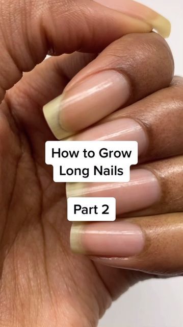 Ash| Nail Growth & Care Tips on Instagram: "The key to long nails is strong nails. If you want to see growth, but your nails are weak, this is for you. Here is my go to DIY Strengthening method. Follow @parabellbeauty for more nail care tips. #naturalnails #nailcare #nailcaretips #nailgrowth #naturalnailcare" Make Nails Grow, Grow Long Nails, Nail Growth Tips, Grow Nails Faster, Weak Nails, Nail Care Tips, Nail Care Routine, How To Grow Nails, Nail Growth