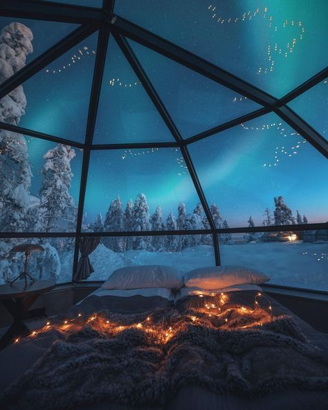 Lens Perspectives — Ready for sleep under the Northern Lights? | Sami... Northern Lights Camping, Northern Lights Lapland, Northern Lights Honeymoon, Zohra Core, Igloo Northern Lights, Lights Proposal, Glass Igloo Northern Lights, Norway Northern Lights, Northern Lights Hotel