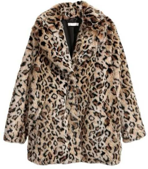 H&M Faux Fur Jacket Leopard Print Faux Fur Coat, Mode Mantel, Checkered Jacket, Leopard Print Coat, Leopard Jacket, Leopard Print Jacket, Fake Fur, Print Coat, Brown Jacket