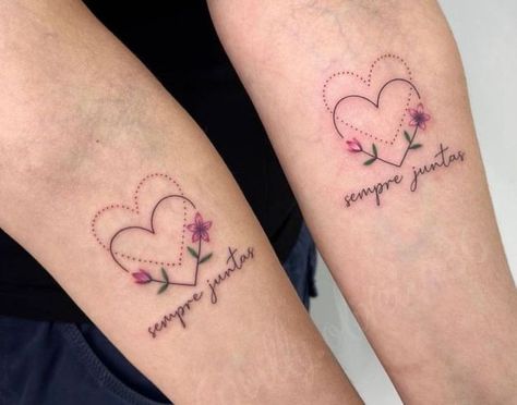 Cute Best Friend Tattoos, Toe Tattoos, Mom Daughter Tattoos, Sisters Tattoo, Cool Wrist Tattoos, Literary Tattoos, Fantasy Tattoos, Mother Tattoos, Mother Daughter Tattoos