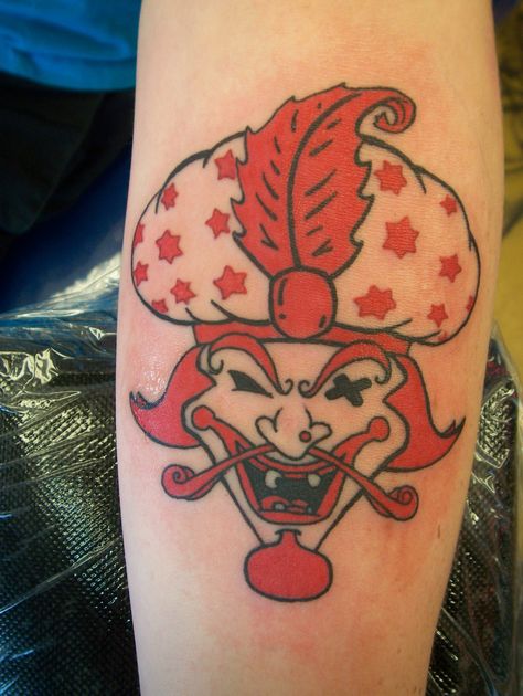 Rev Tulsa Tattoo Co ICP Hatchetman Milenko Juggalo tattoo Icp Juggalo Tattoo, Icp Juggalo Drawing, Hatchetman Icp Tattoo, Icp Tattoo Ideas, Icp Tattoos Juggalo, Juggalo Tattoos Design, Hatchetman Tattoo, Juggalo Tattoos, Icp Tattoos