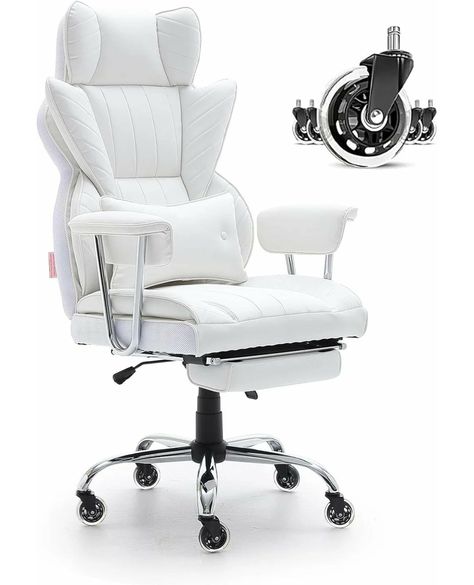 🚨 Get ready to relax in style and comfort with our new Reclining Office Chair with Footrest! 💺 Made with heavy duty PU leather and a wide design, this chair is perfect for long hours at your desk. 😍 Treat yourself to the ultimate office upgrade and say goodbye to back pain. 💆‍♀️ #officechair #footrest #leatherchair #comfy #luxury #workfromhome #ergonomic #selfcare #productivity #relaxation Shop Now https://www.platinum-level.com/products/reclining-office-chair-with-footrest-heavy-duty-pu-leat... Office Upgrade, Desk Chair Comfy, School Chair, Office Chair Cover, Reclining Office Chair, Chair With Footrest, Chair Ideas, School Chairs, King Edward