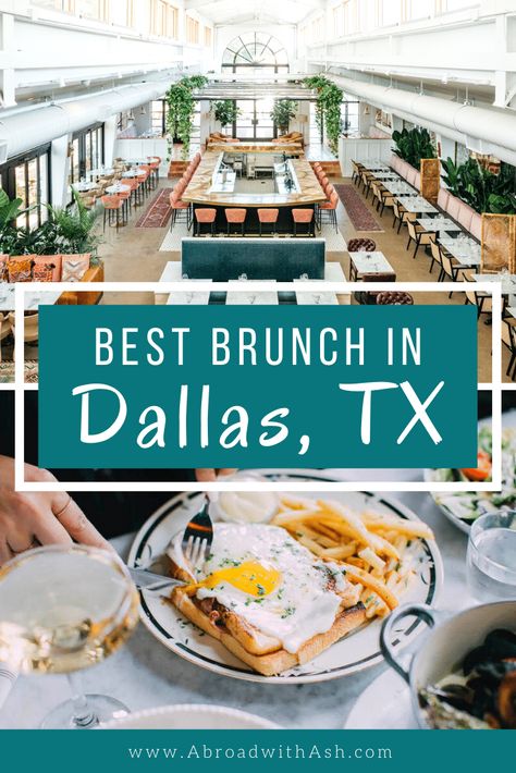 Best Brunch In Dallas, Brunch In Dallas, Trendy Cocktails, Road Trip Texas, Places In Dallas, Dallas Brunch, Weekend In Dallas, Dallas Travel, Texas Travel Guide