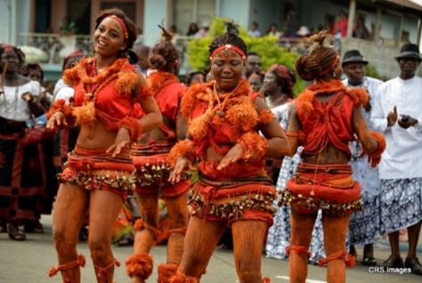 Nigerian tribes and their rich culture Nigerian Tribes, Newly Wedded Couple, Africa Tribes, Nigerian Culture, West African Food, Dark Red Background, Wedding Dance Video, Carnival Theme, Cross River