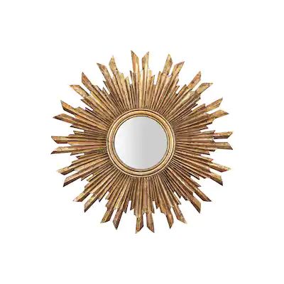 Mirrors | Shop Online at Overstock Wood Sunburst, Staging Inspiration, Sunburst Mirrors, Gold Sunburst Mirror, Distressed Wood Wall, Distressed Mirror, Starburst Mirror, Gold Bed, Gold Frame Wall