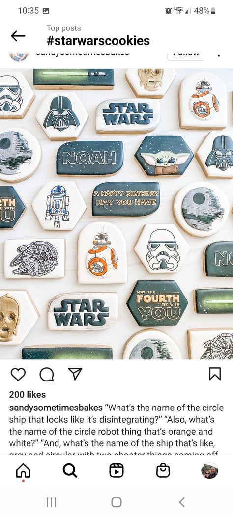 Star Wars Cookies Decorated Birthday, Star Wars Theme Cookies, Star Wars 1st Birthday Cookies, One With The Force Cookies, Star Wars Cookies Royal Icing, Star Wars Wedding Cookies, Star Wars Decorated Cookies, Star Wars Cookie Cake, Star Wars Baby Shower Cookies